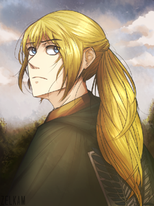 Long haired Armin?! MUST. BRAID...