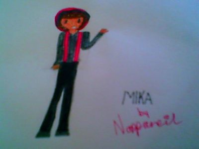 Mika fan art. Just cos I can. :3