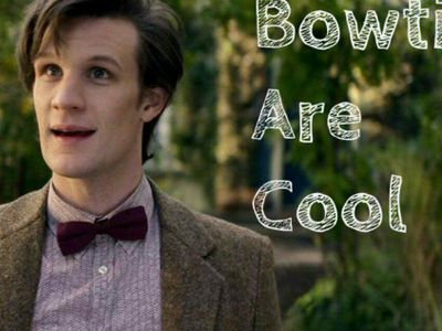 How many of you agree that bow ties are cool?