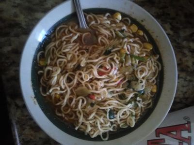 I made homade ramen