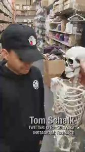 What is a skeleton's favorite snack?