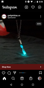 OOOOH IT GLOWS