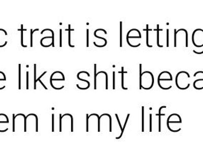 ME FOR 12 F'UCKING YEARS!!!! It was last year I left them and tried making my life better.