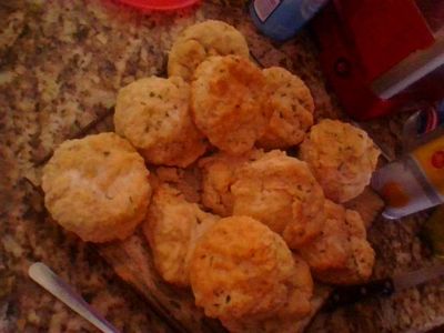 again made biscuits