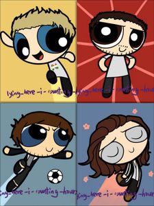 1D as powerpuffs