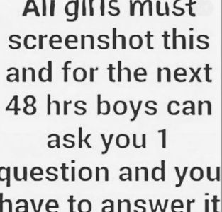 Oh god there’s a girl version of this to but ask away!