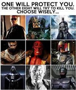 I choose the predator