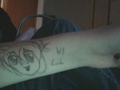 my friend did that on my arm