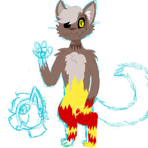 HNNN Furry Verrath ref WIP