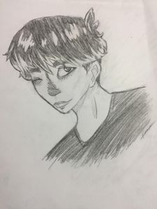 oOPS I drew Jungkook :o