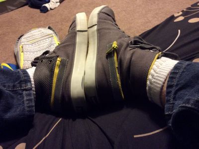 My high top/converse.