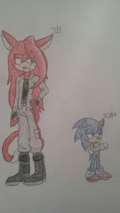 my OC Alex the cat done by Revery