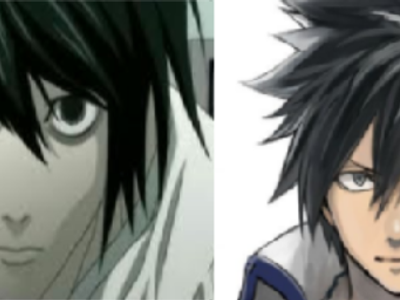 Has anyone else noticed that L from death note looks like Gray from Fairy Tail?