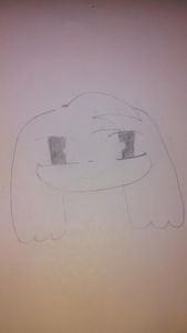 I tried to draw my cave story OC Clyde