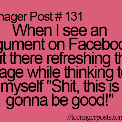 Me, you don't know that I'm secretly stalking your RPs!