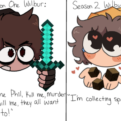 OMG season 2 Wilbur is just- QwQ