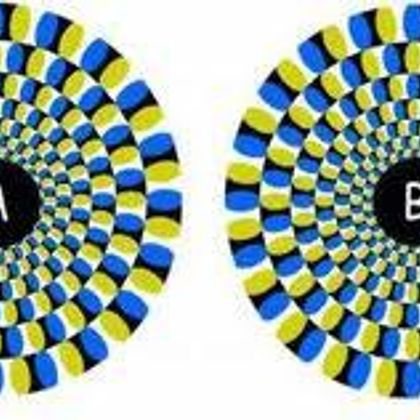 Which disc is turning faster ? Answer: both are exactly same and turning at same rate