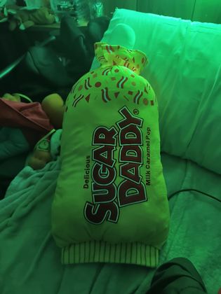 A heated pillow of my favorite candy!! 😻