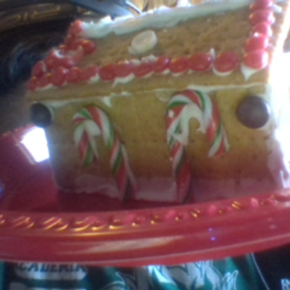 My gingerbread house!