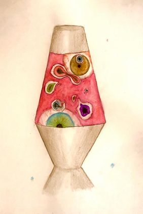 Lava Lamp w/ Eyes!!!