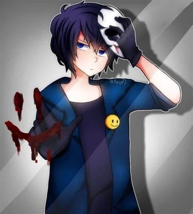 He just looks so cute to me. idk why. AND YES HES MY CREEPYPASTA CRUSH! GET OVER IT!