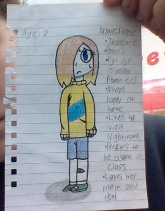 Hope (Child of Dream Sans and Sam Stardust)