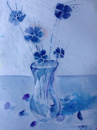 My Entry: Watercolor Flowers