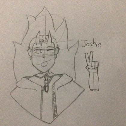 pfp drawing requested by @Josh_the_Badass_Demon