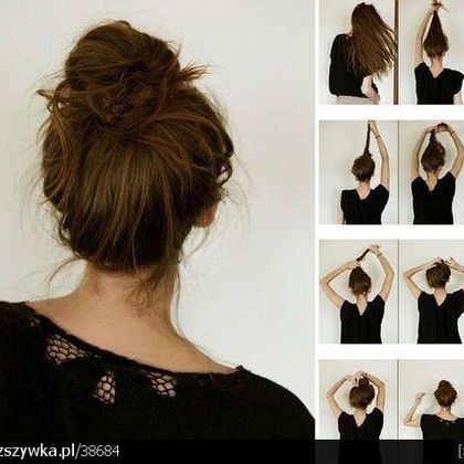 DIY-Messy bun