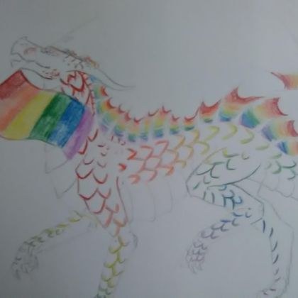 Pride dragon