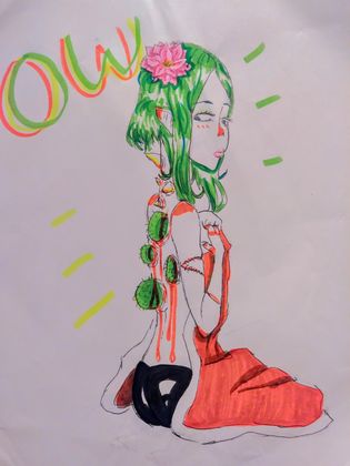 Inktober!!/Cactus!!/2nd!!