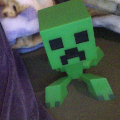 My creeper! (a.k.a My statue)