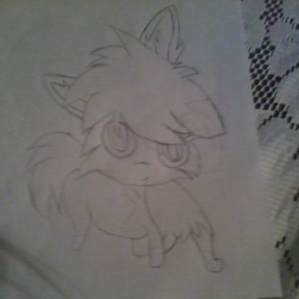 drwing a fox tomorrow ill color it (do not counts still!)