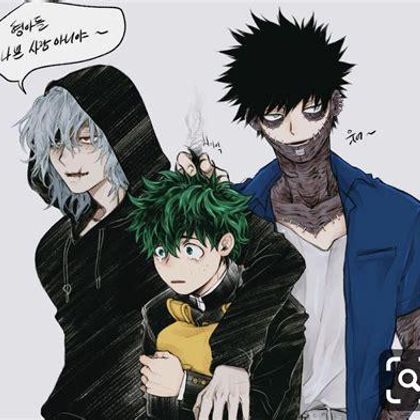 shiggy x dabi x deku