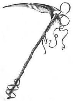 Rosia's scythe