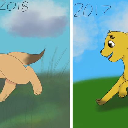 Bad quality but art improvement!! :0