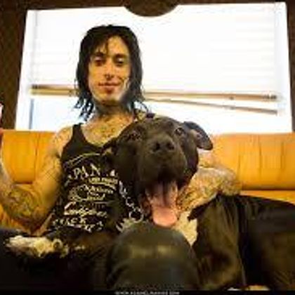 Day 9 (Hot) Ronnie Radke. He is sweating so he is hot....i'm innocent I promise...