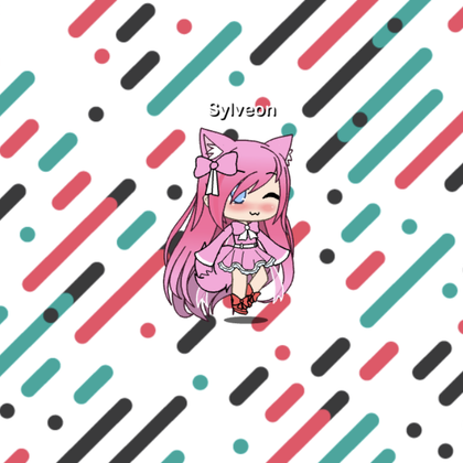 I changed one of my characters into Sylveon on GachaLife