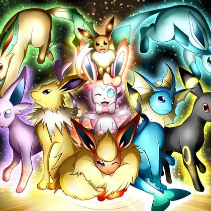 All the Eeveelutoins