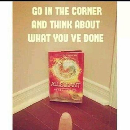 BAD ALLEGIANT! I SENTENCE YOU TO TIME-OUT IN THE CORNER!!!