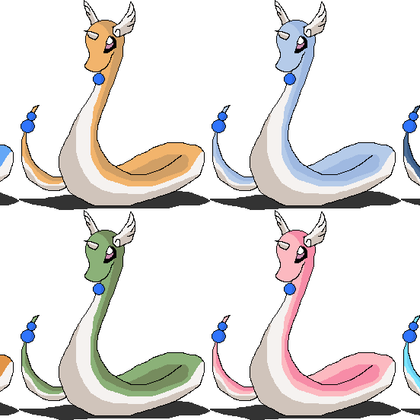 which one of these Dragonair will you adopt?