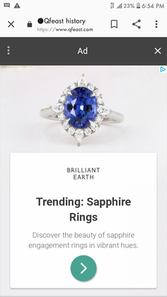 What's weird is that I always get wedding ring ads