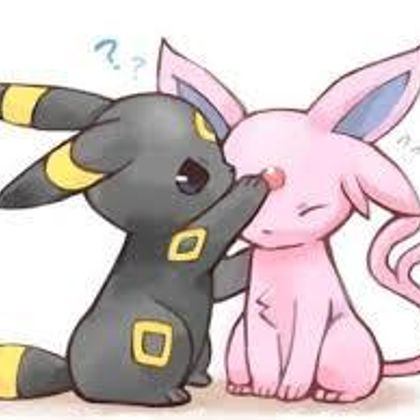 Adorable Umbreon X Espeon