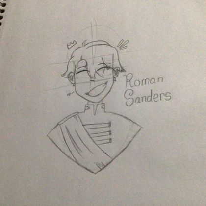 Roman Sanders drawing request from @Demon_Gamer