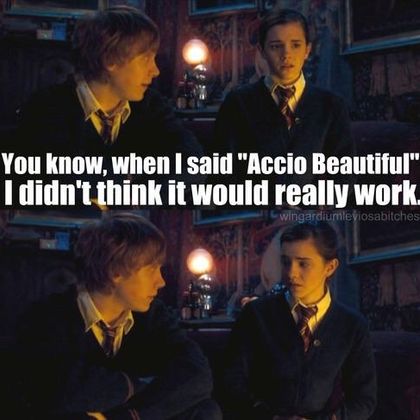 How Potterheads flirt ;)