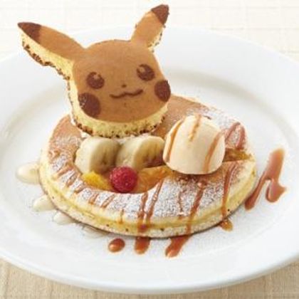 OMG PIKACHU PANCAKES!!