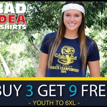 Why would i even want it if it's a bad idea. *Dumbest ad* who would want 9 free t-shirts?