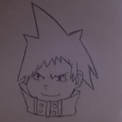 Look at my amazing drawing of Black Star!