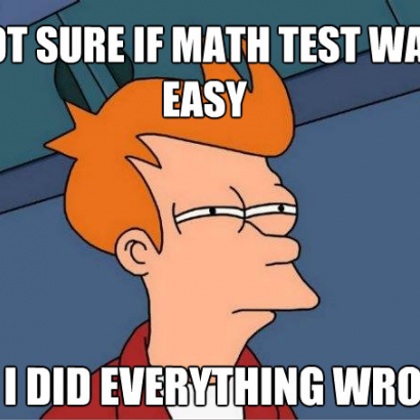 Me every test. q: