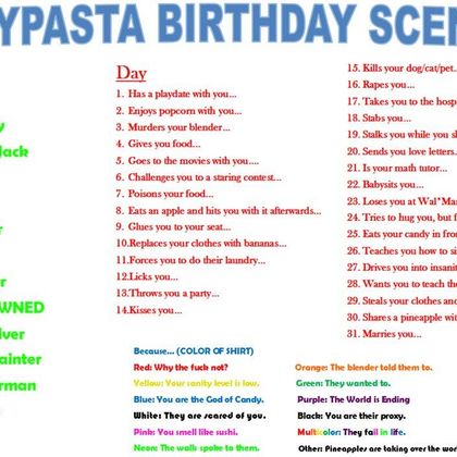 Ticci Toby stalks me while I shower because I am the God of Candy.... ok....